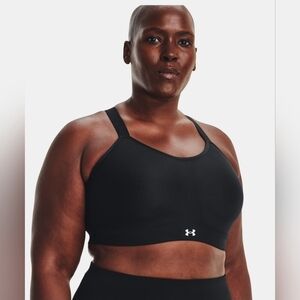 Women's Under Armour Continuum Mid Sports Bra, Black, Size 3X, Pre-Owned